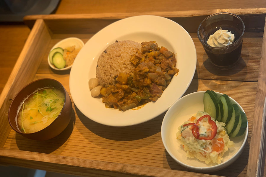 こんにゃく入り肉なしドライカレー
