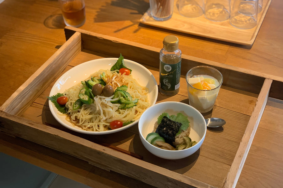夏野菜たっぷりの冷やし中華