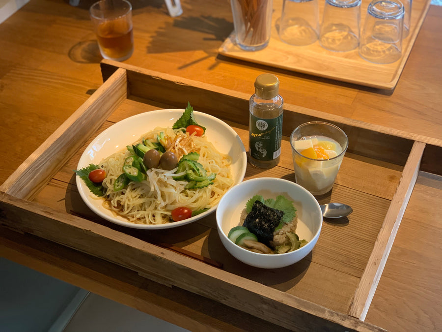 夏野菜たっぷりの冷やし中華