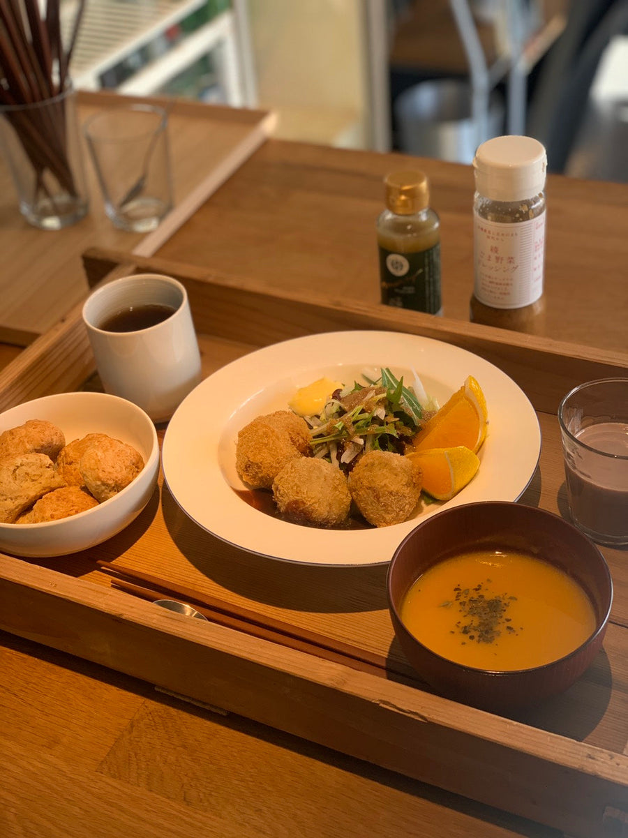厚揚げ入り里芋コロッケ