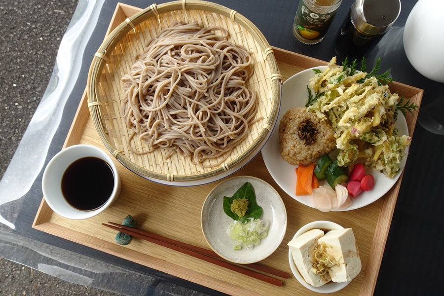 八町坂のざるそばフルセット