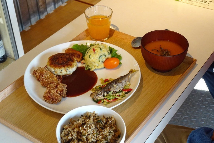 しいたけたっぷり豆腐ハンバーグ