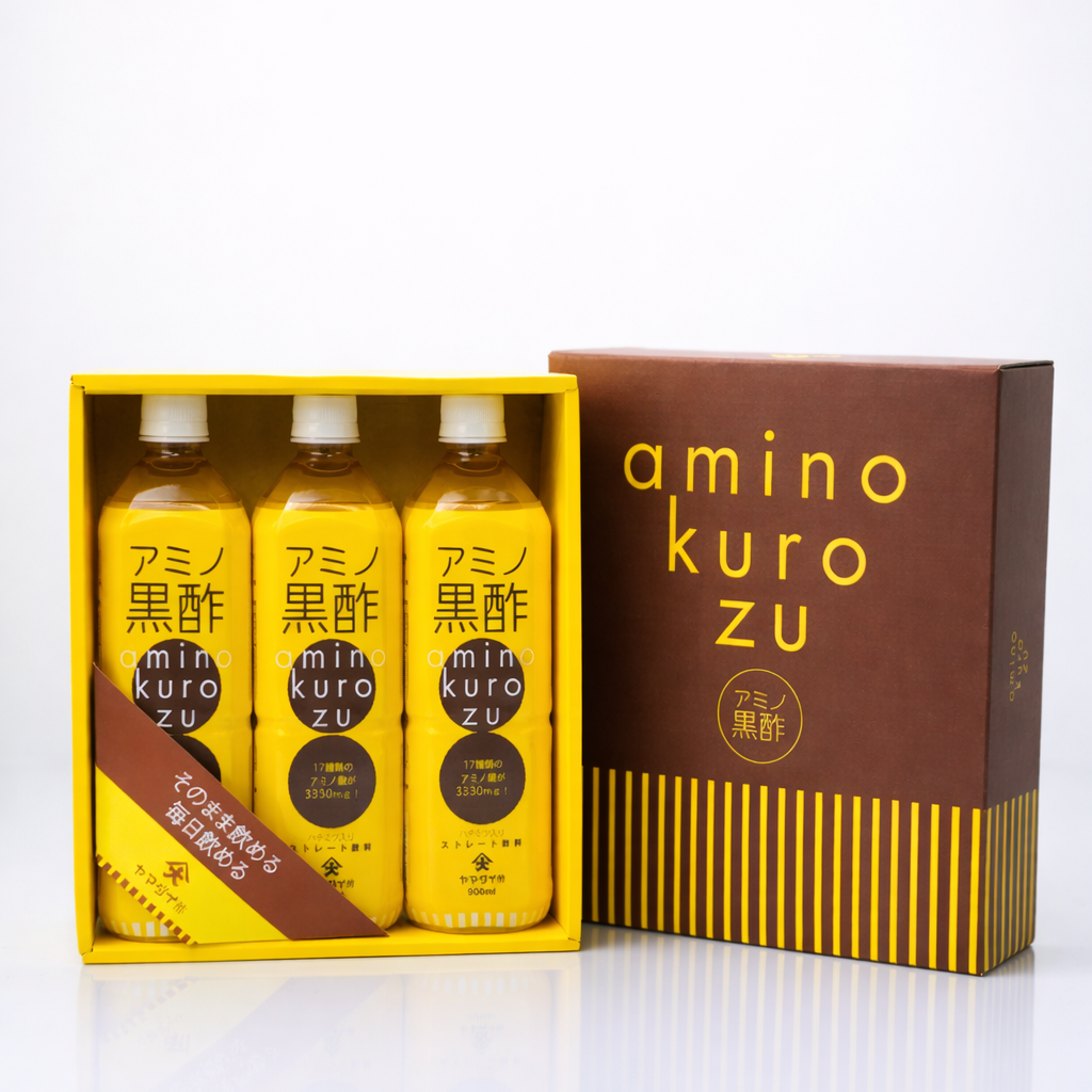 アミノ黒酢900ml 専用箱入り3本セット