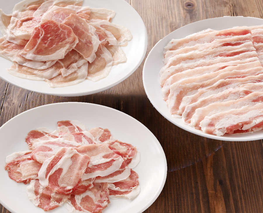 3種のしゃぶしゃぶセット 900g